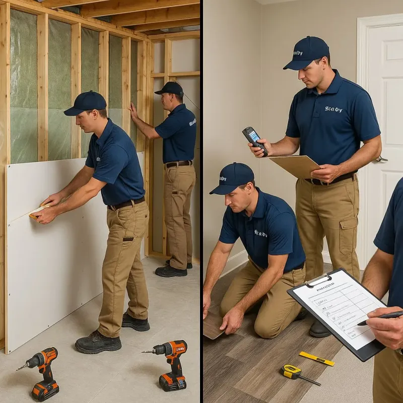 Repairs and Reconstruction process in Annandale, MN