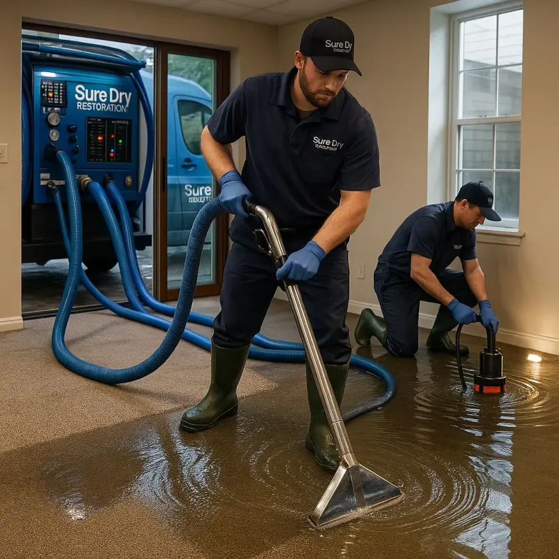 Water Extraction and Removal process in Annandale, MN